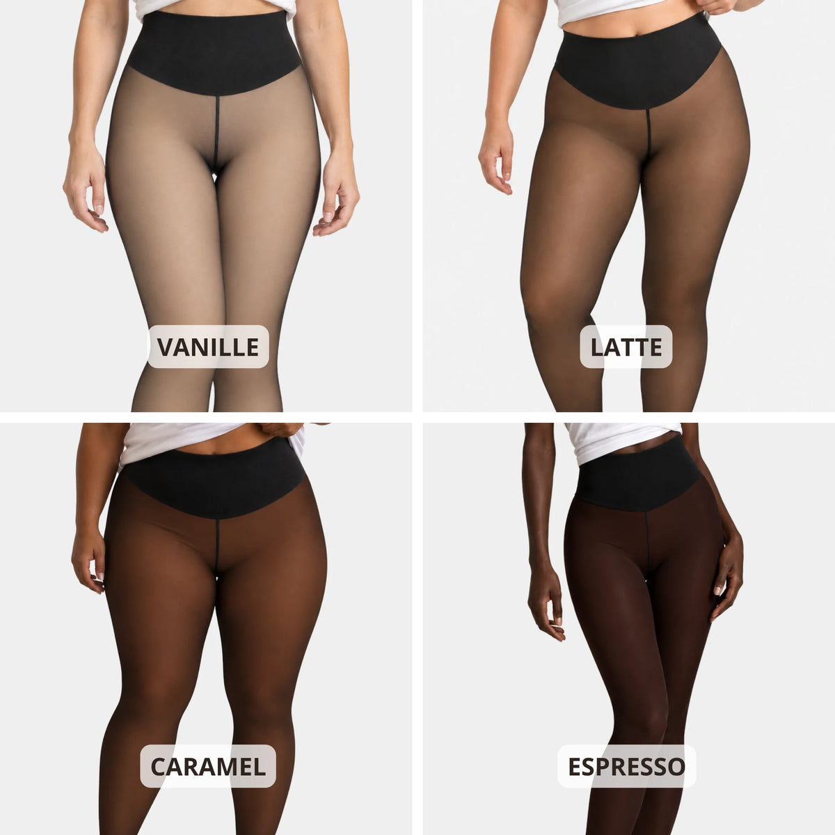 Collant Polaire – Effet Peau & Gainant