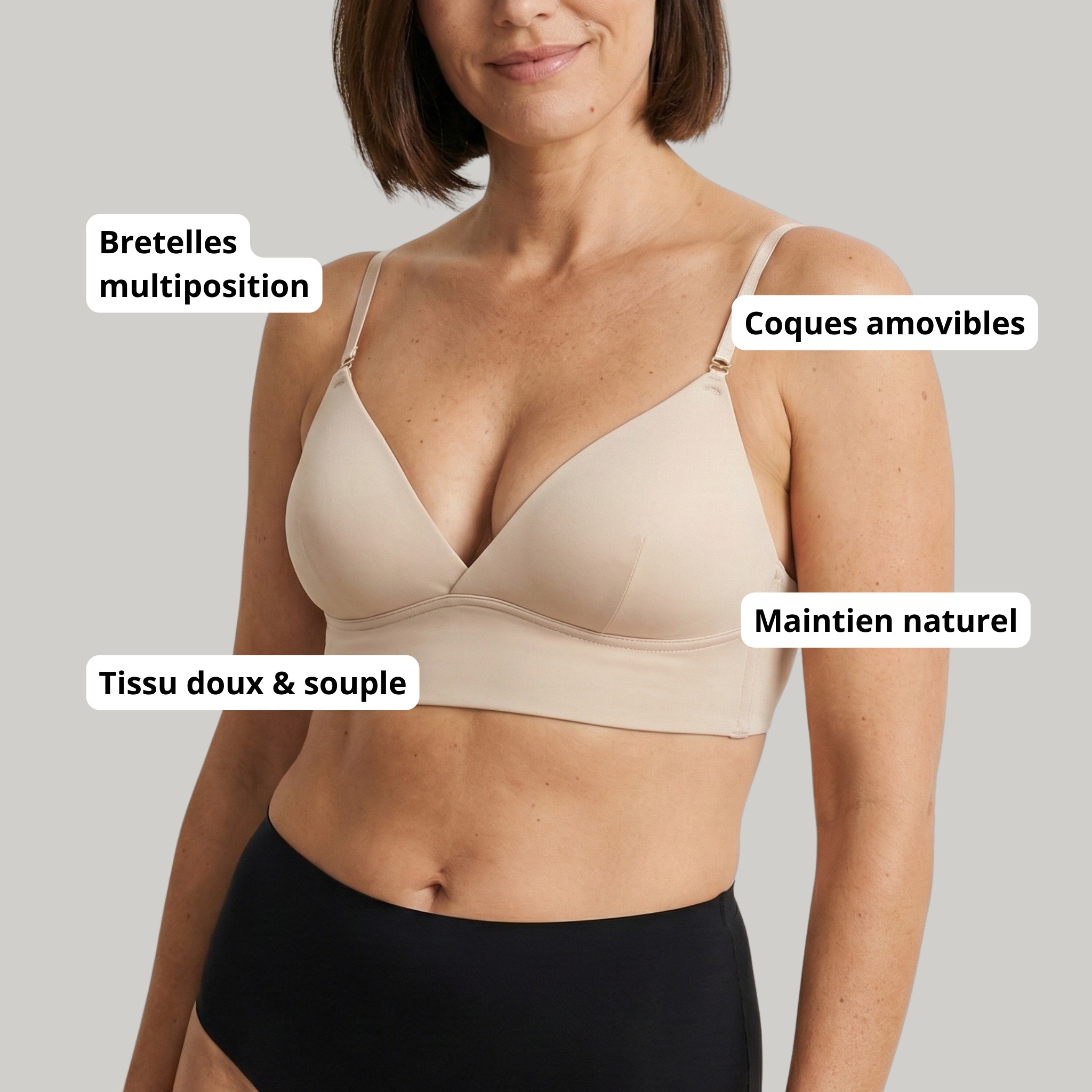 Soutien-Gorge Dos Nu N°2 - Triangle