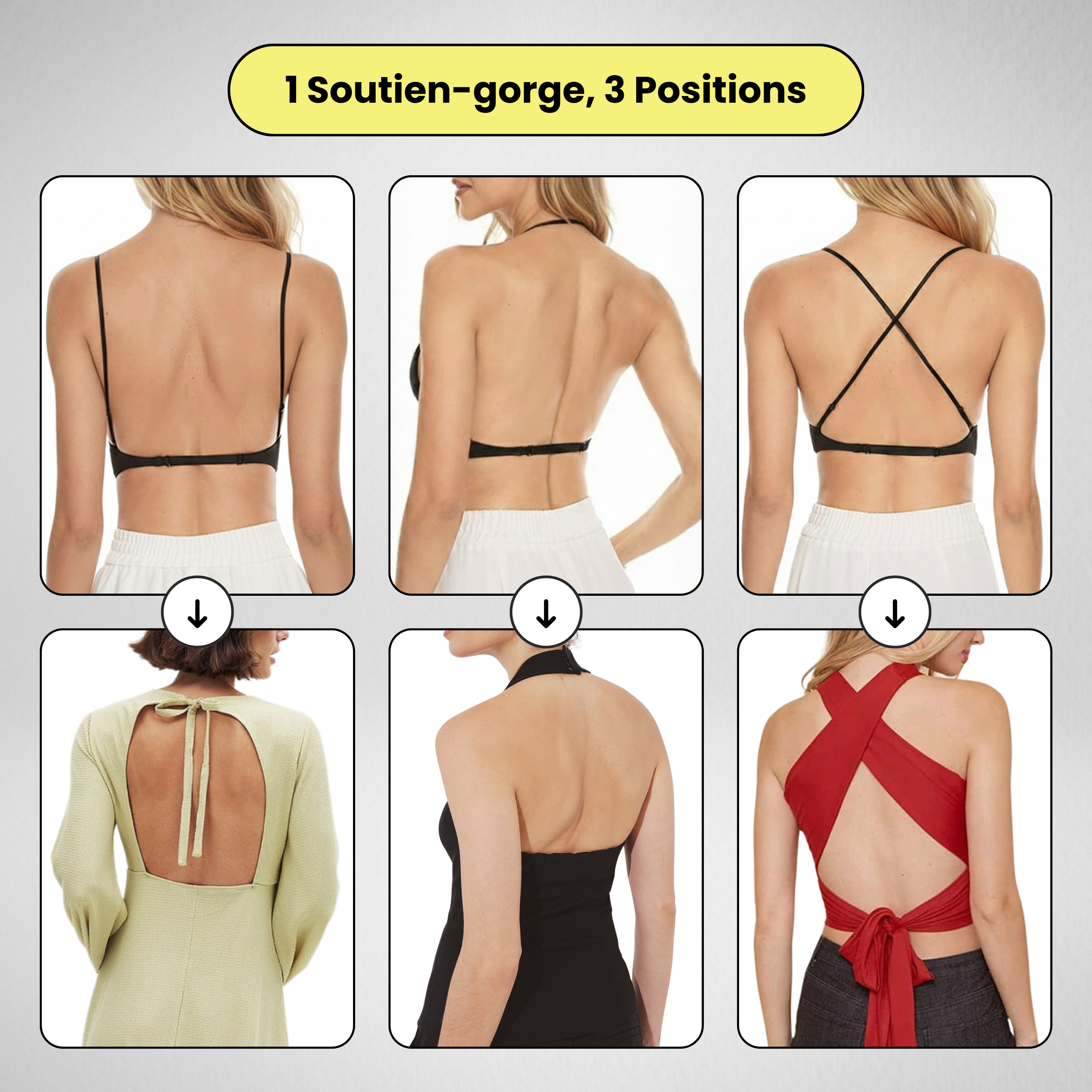 Soutien-Gorge Dos Nu N°1 - Classique