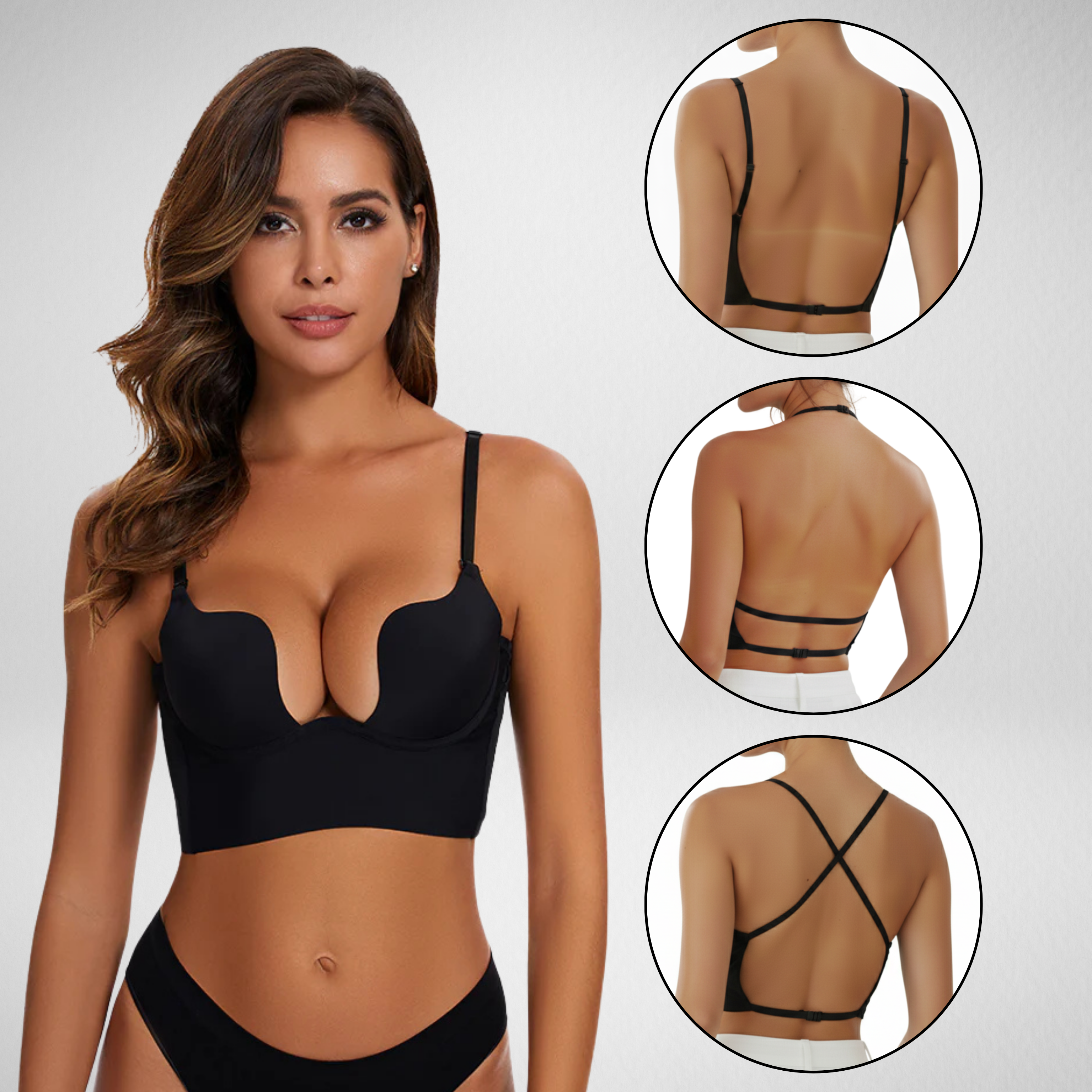Soutien-Gorge Dos Nu N°3 - Push-up