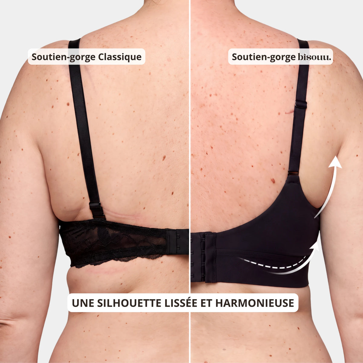 Soutien-Gorge Sans Armature N°3 - Maintien & Couvrance Totale (Grande Taille)