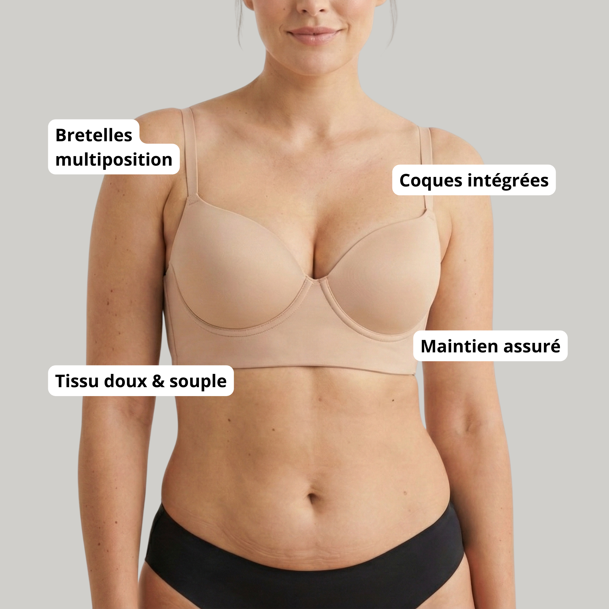 Soutien-Gorge Dos Nu N°1 - Classique