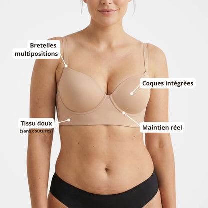 Soutien-Gorge Dos Nu N°1 - Classique (jusqu'au bonnet G)