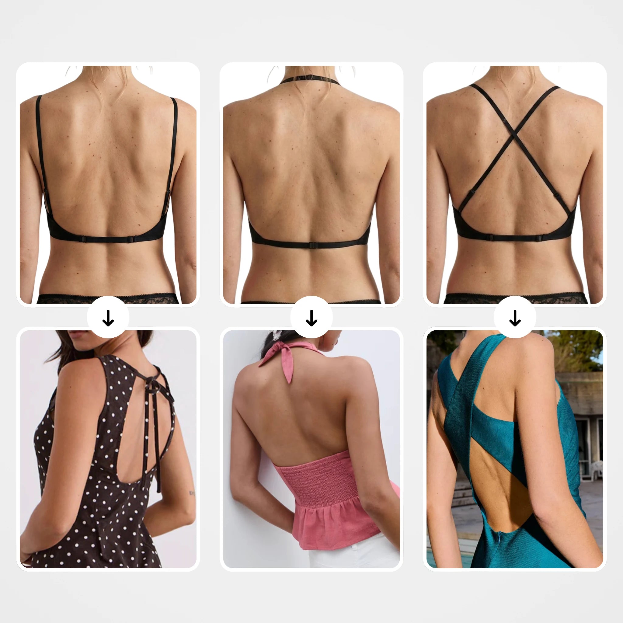 Soutien-Gorge Dos Nu N°1 - Classique (jusqu'au bonnet G)