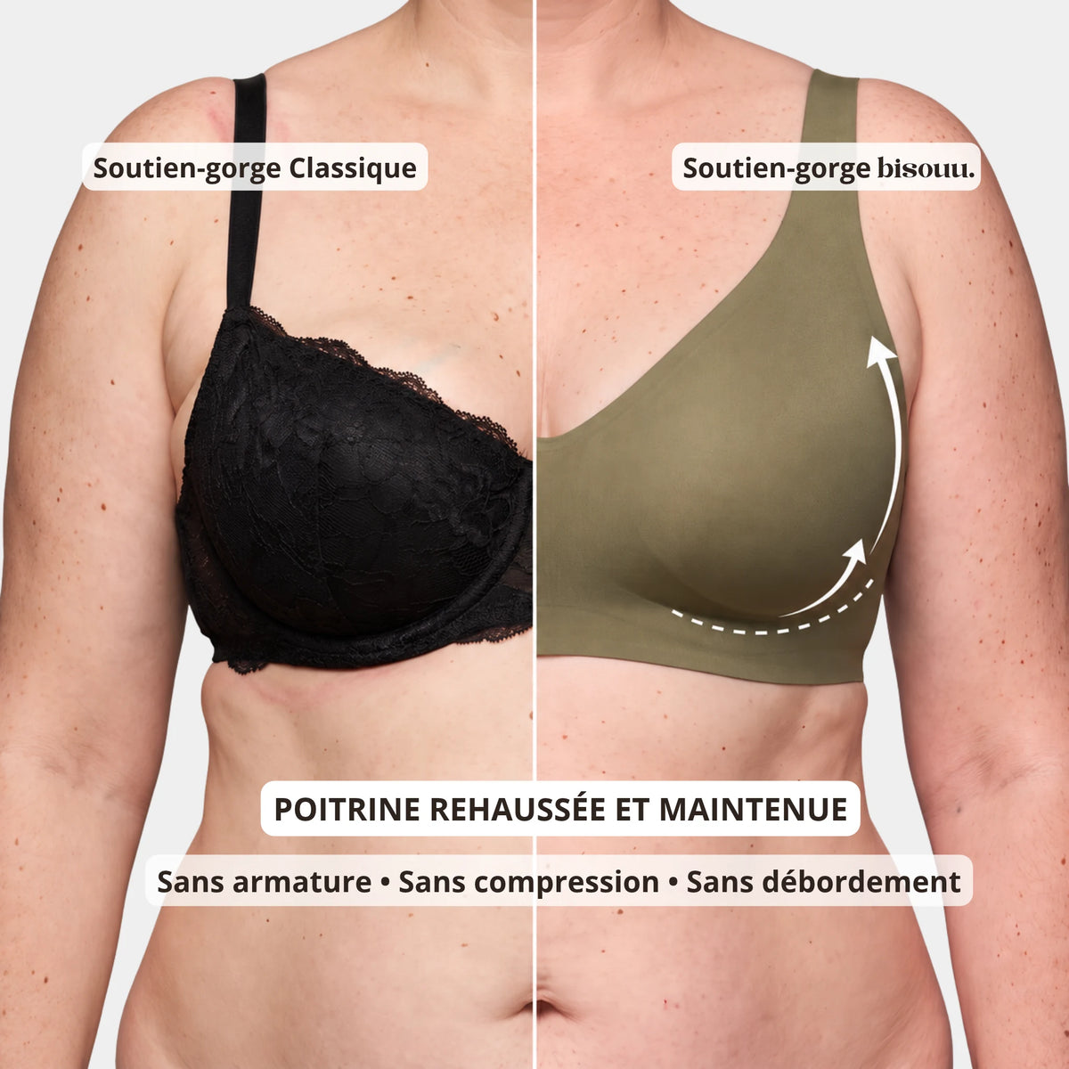 Soutien-Gorge Sans Armature N°1 - Confort & Invisible