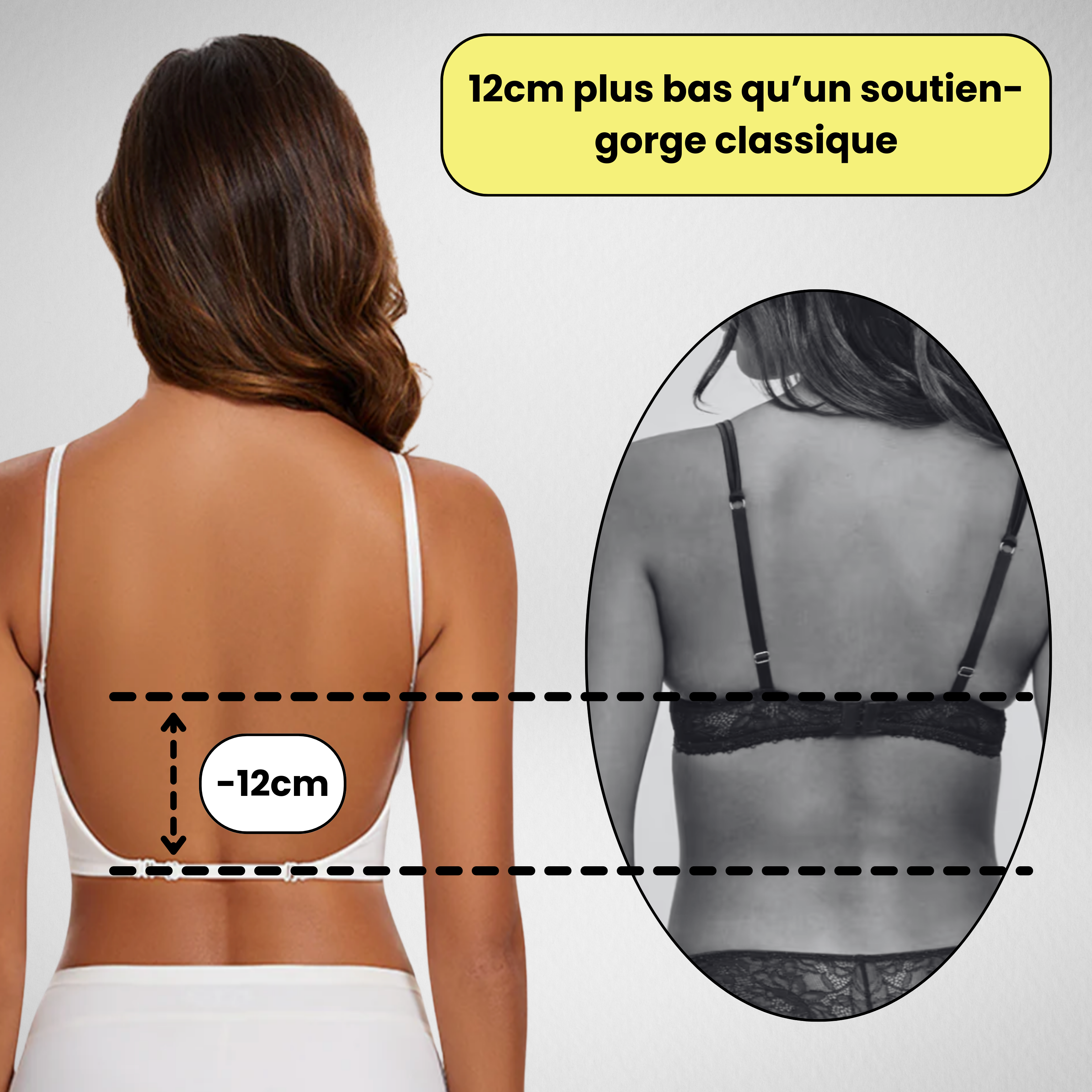 Soutien-Gorge Dos Nu N°3 - Push-up