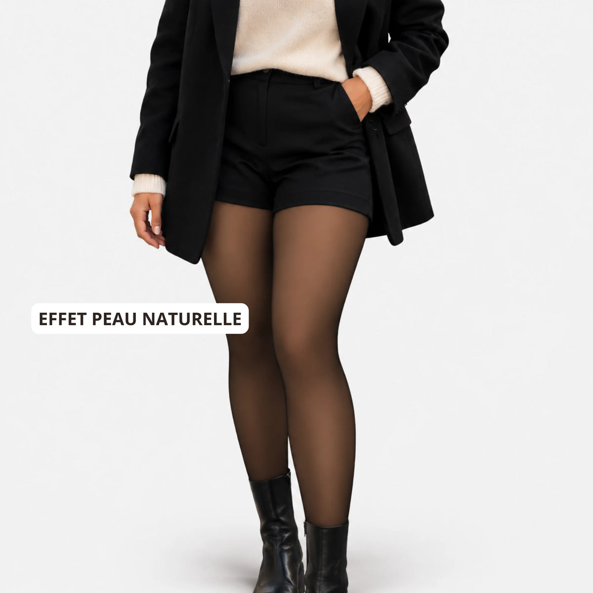 Collant Polaire – Effet Peau & Gainant