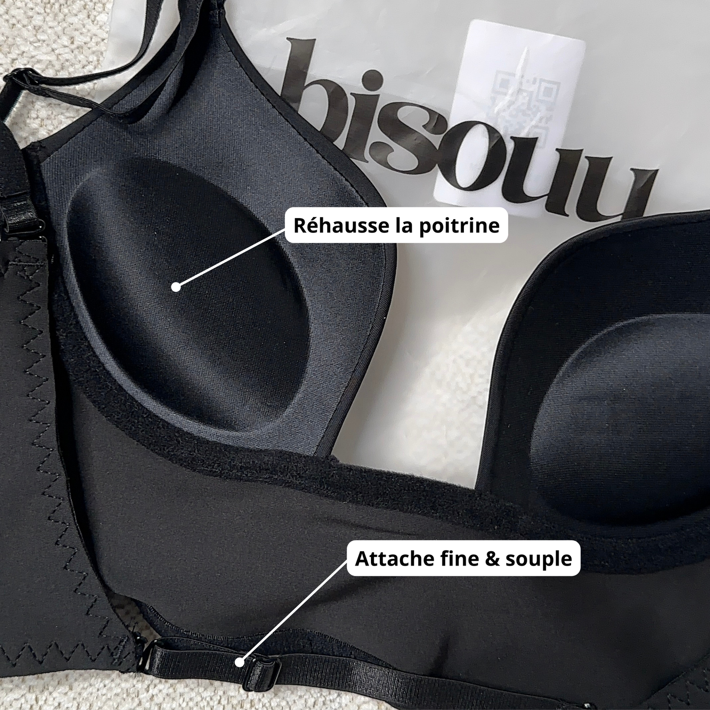 Soutien-Gorge Dos Nu N°3 - Push-up