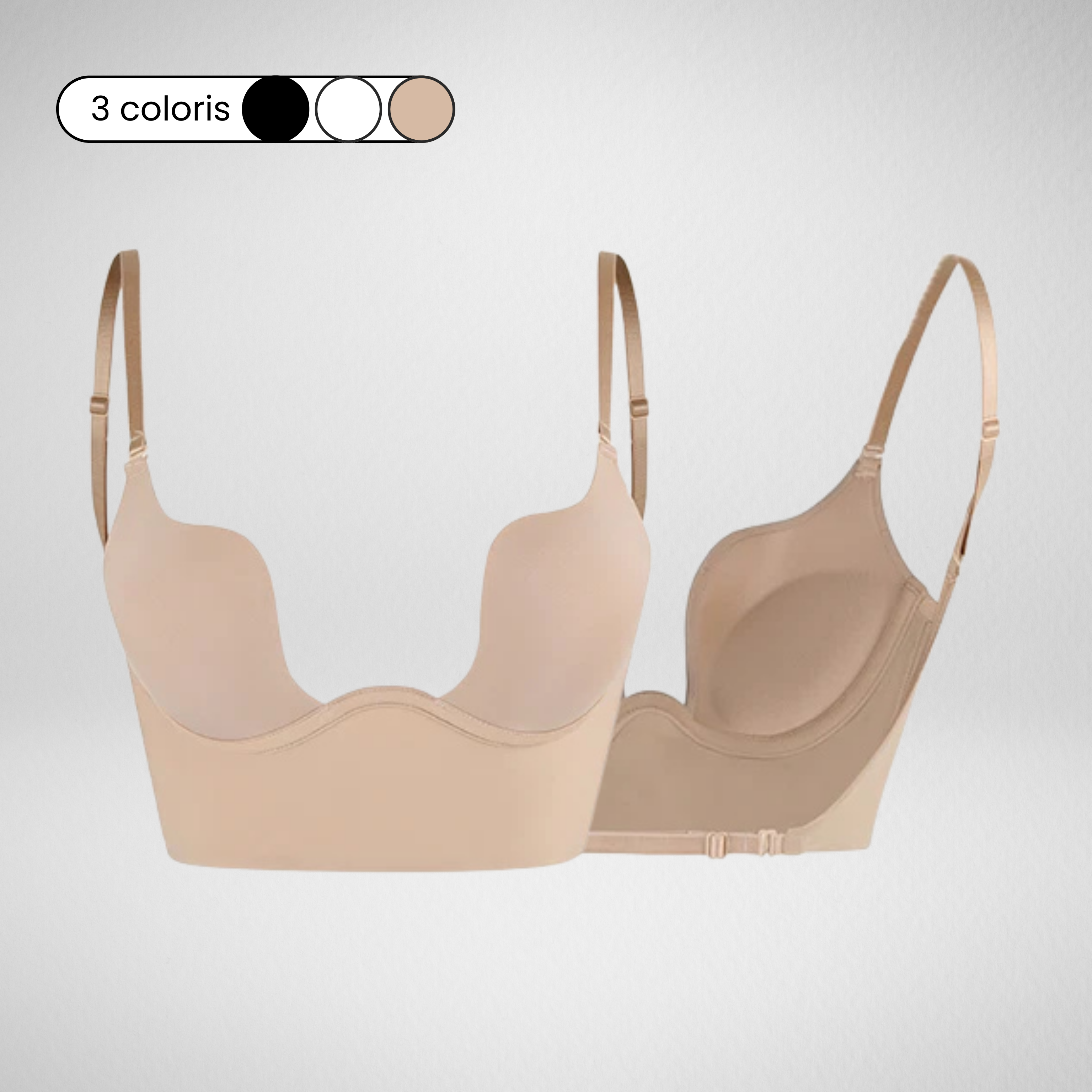 Soutien-Gorge Dos Nu N°3 - Push-up