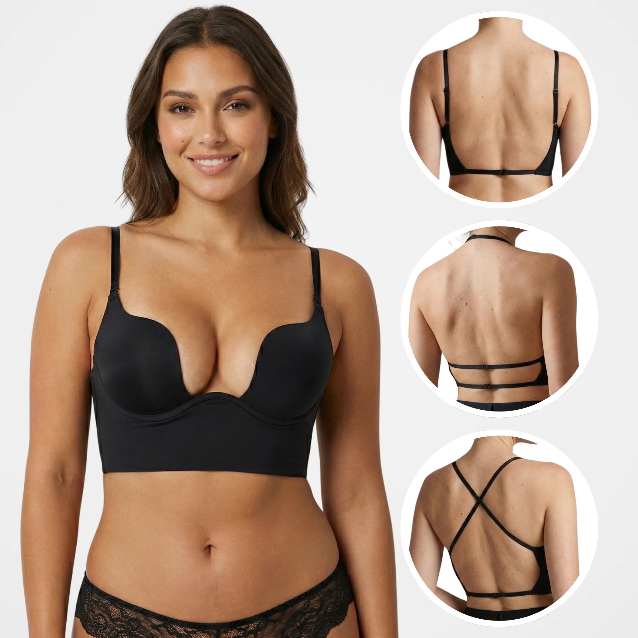 Soutien-Gorge Dos Nu N°3 - Push-up