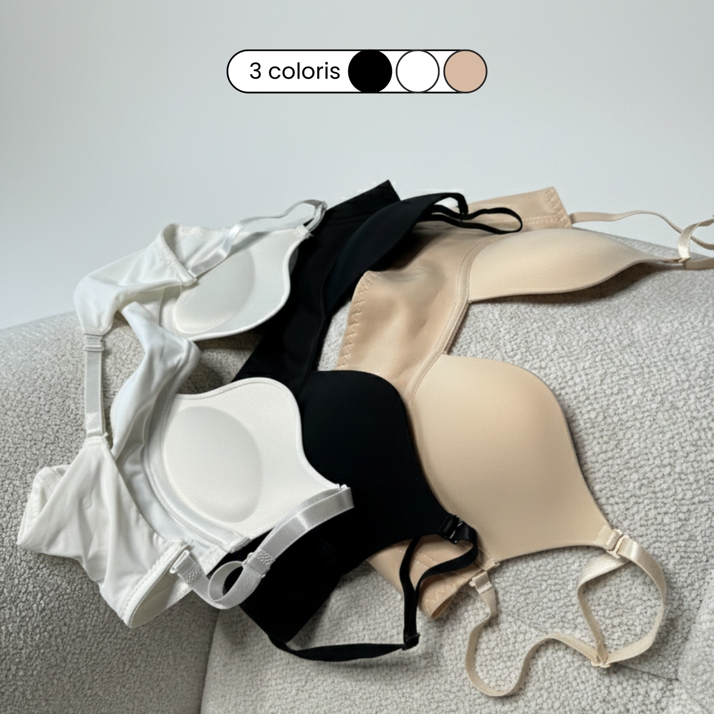 Soutien-Gorge Dos Nu N°3 - Push-up