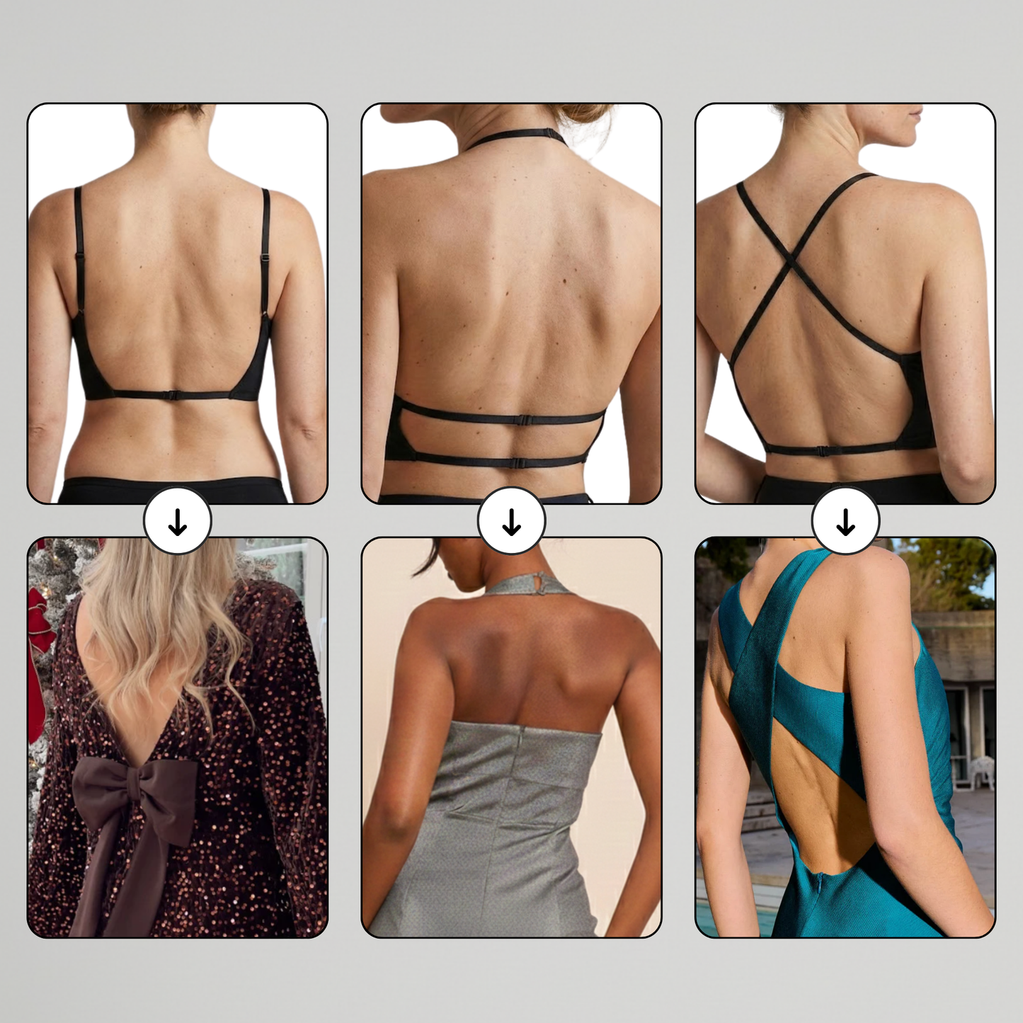 Soutien-Gorge Dos Nu N°3 - Push-up