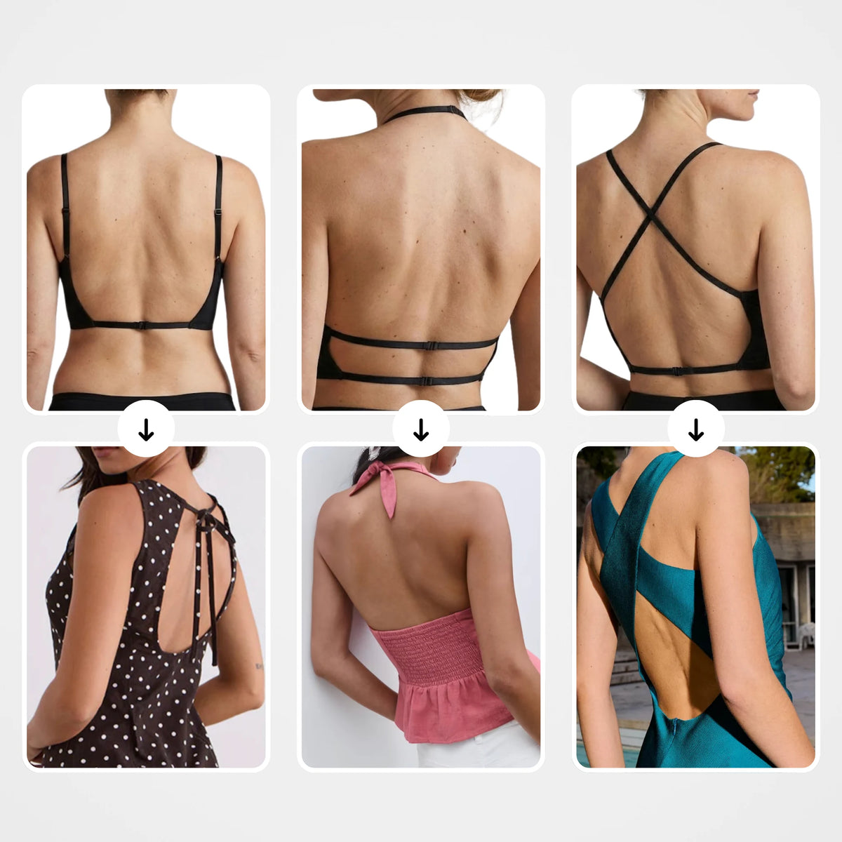 Soutien-Gorge Dos Nu N°3 - Push-up
