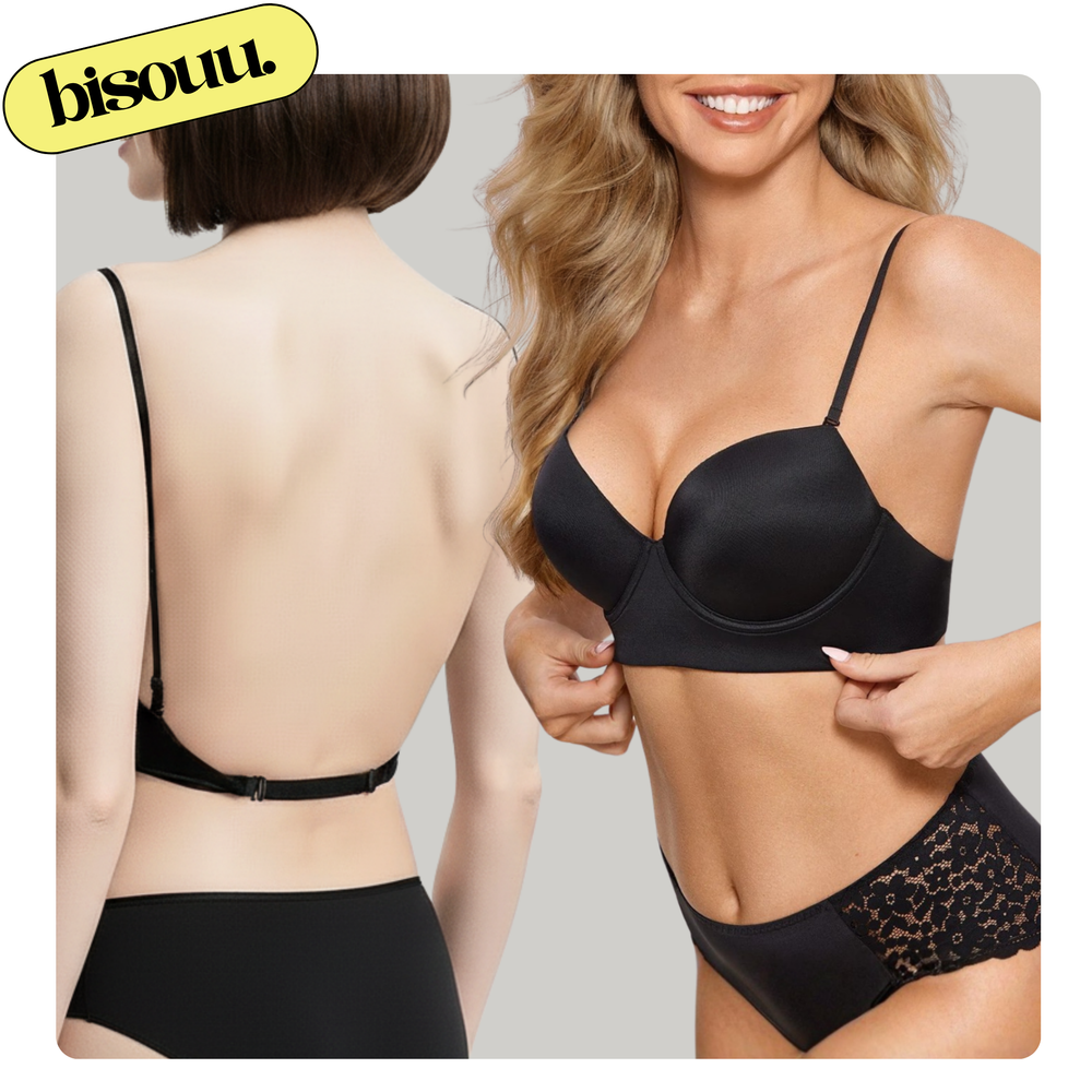 <p>Ton confort avant tout. </p><p>Même en dos nu.</p>